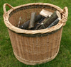 large log basket